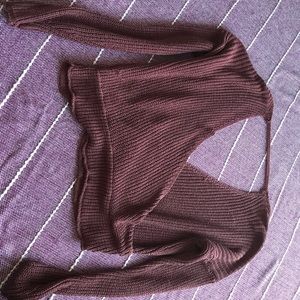 Cropped sweater